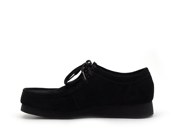 Clarks basses wallabeeevo noir3113502_3