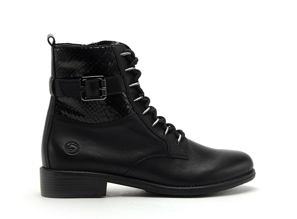 Remonte boots bottine plates d0f72 noir