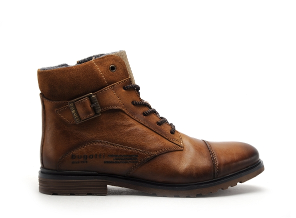 Bugatti boots bottine 321 a0u3c 3500 6300 marron