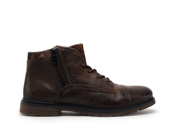 Bugatti boots bottine 321 a0u3l marron