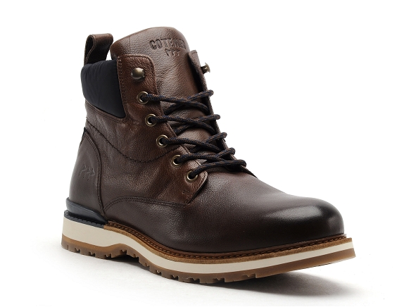 Cotemer boots bottine ukal marron3132201_2