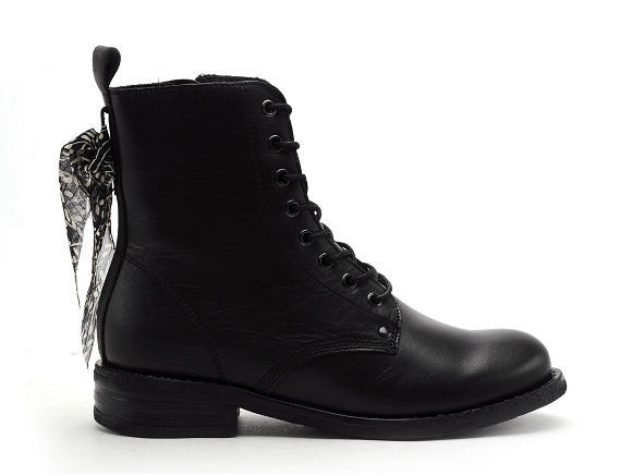 Goodstep boots bottine plates 5499 ecobahia noir