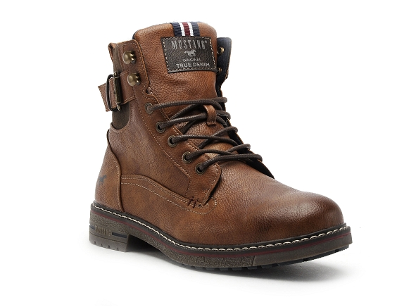 Mustang boots bottine 4201501 marron3134001_2