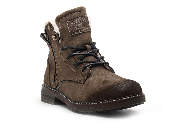 Mustang boots bottine 4201601 marron3134201_2