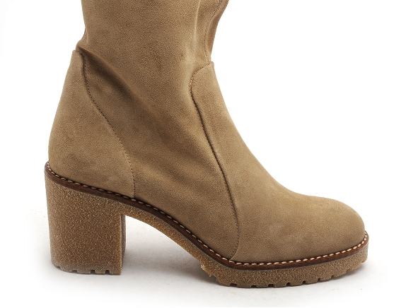 Maroli boots bottine talons 7861 beige3137601_6