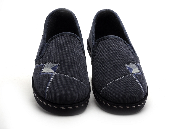 La maison de l espadrille chaussons 6861 7 bleu