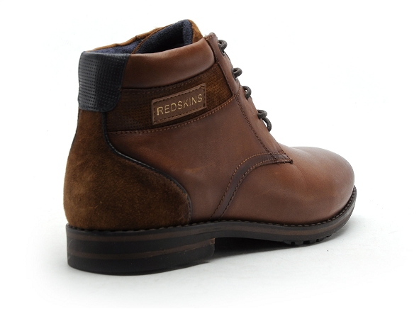 Redskins boots bottine elec marron3142101_5