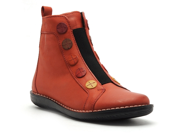 Chacal boots bottine plates 6826 orange3146701_2