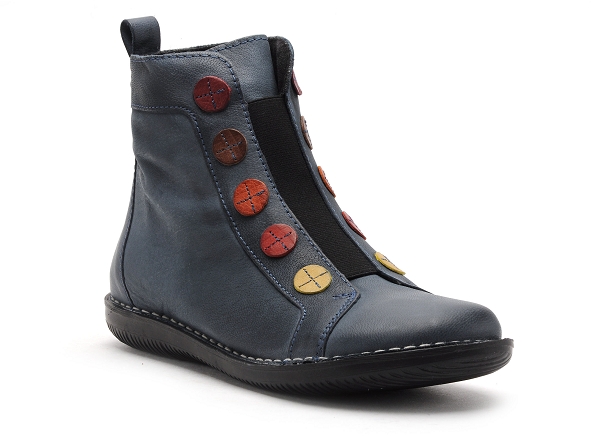 Chacal boots bottine plates 6826 bleu3146702_2