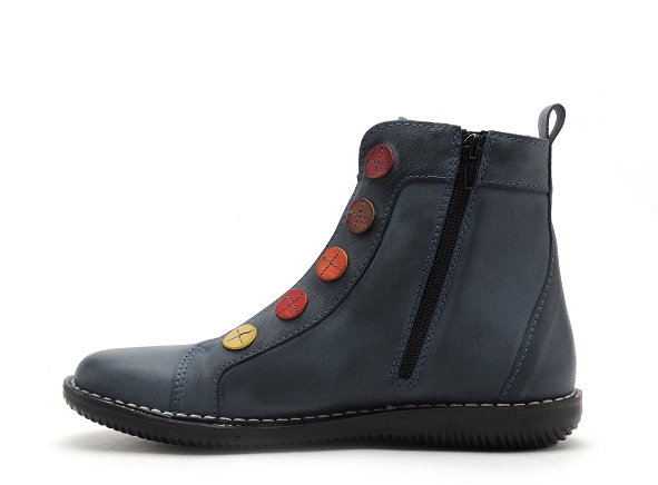 Chacal boots bottine plates 6826 bleu3146702_3