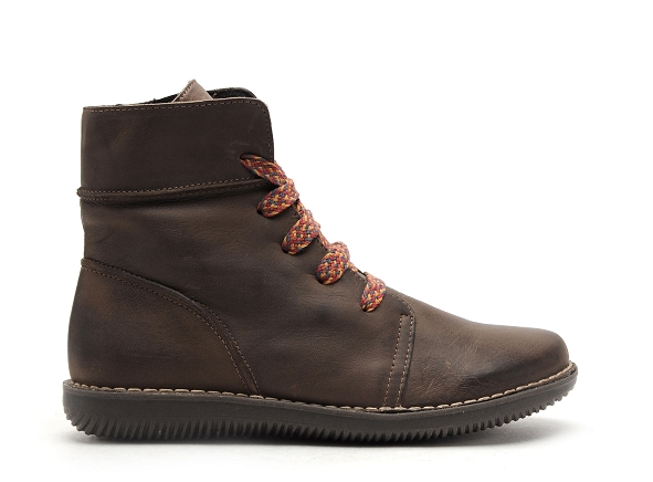 Chacal boots bottine plates 6808 marron