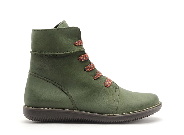 Chacal boots bottine plates 6808 vert