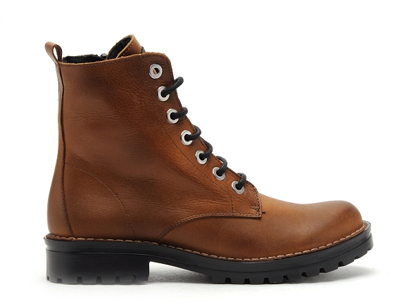 Chacal boots bottine plates 6830 marron