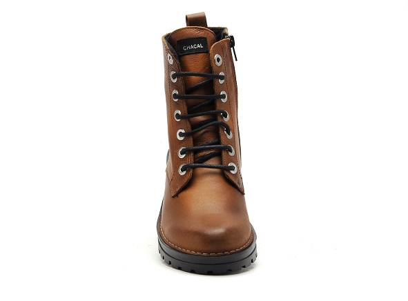 Chacal boots bottine plates 6830 marron3147402_4