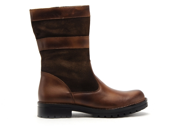 Chacal bottes plates 6836 marron