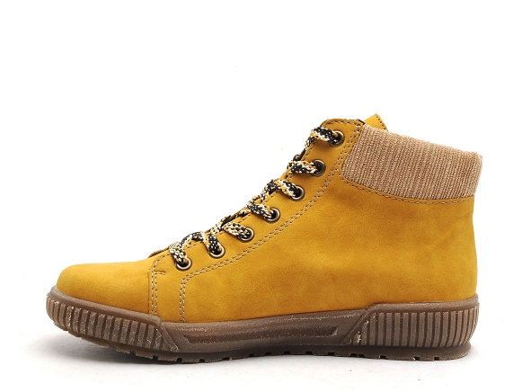 Rieker boots bottine plates n0709 jaune3152301_3