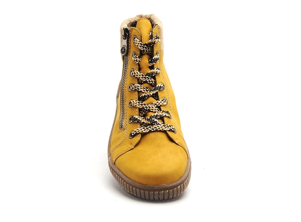 Rieker boots bottine plates n0709 jaune3152301_4