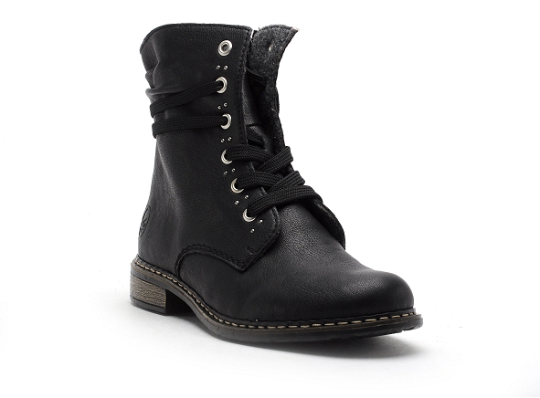 Rieker boots bottine plates 71218 noir3153201_2