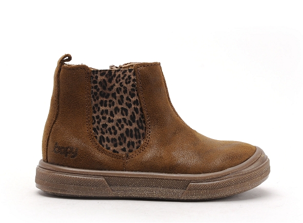 Bopy boots bottine sebestar marron