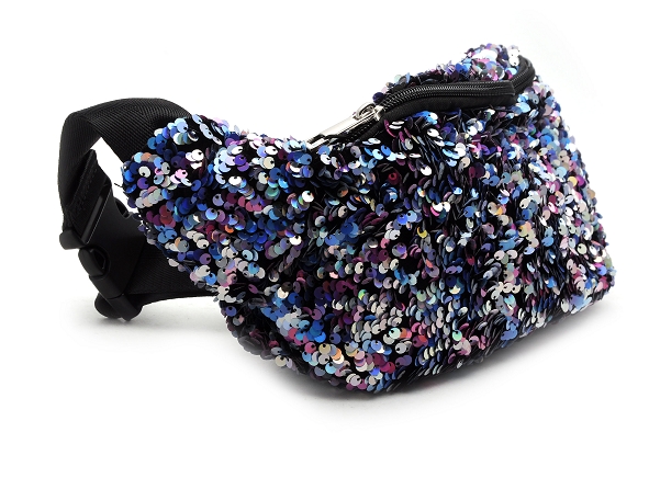 Pieces ville pcstephania sequins small bumbag bleu3159901_2