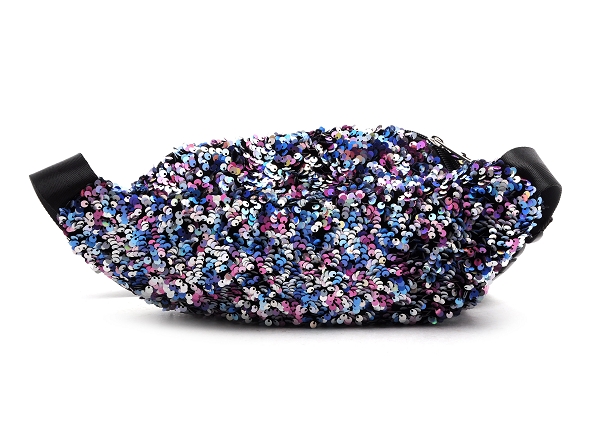 Pieces ville pcstephania sequins small bumbag bleu3159901_3