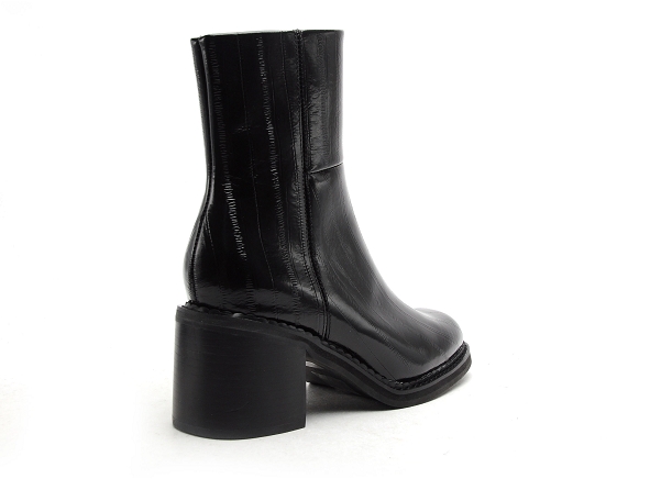 Mamzelle boots bottine talons rebabi noir3161501_5