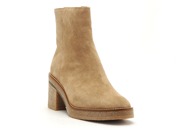 Alpe boots bottine talons 2626 beige3169401_2