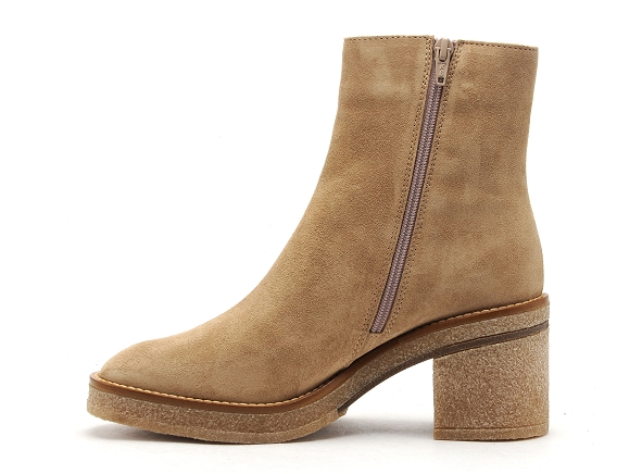 Alpe boots bottine talons 2626 beige3169401_3