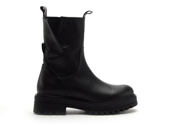 Coco abricot boots bottine plates mezangers noir