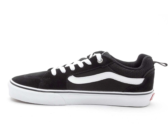 vans filmore black white